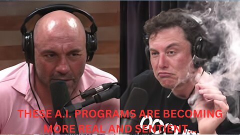 JOE ROGAN AND ELON MUSK A.I. SHOW WHERE OUR WORLD IS HEADED AND WHERE IT HAS ALREADY BEEN??