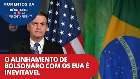 O alinhamento de Bolsonaro com os EUA é inevitável | Momentos da Análise Política na TV247