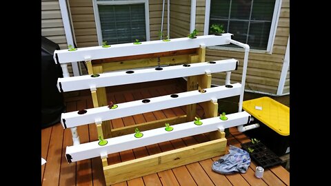 My DIY Hydroponic Rack