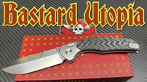 Bastard Knives Utopia button lock !