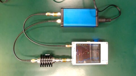 Caracterização de amplificadores de rádio-frequência com o NanoVNA