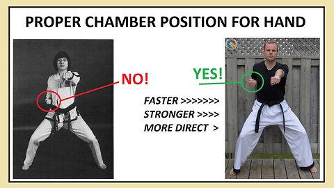 Baehr Taekwondo: Moves The Book Got Wrong: Proper Chambered Position