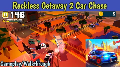 Reckless Getaway 2: Epic Car Chase Through the City