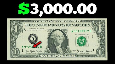 Do you have a Rare and Valuable Dollar Bill Worth A LOT of Money?