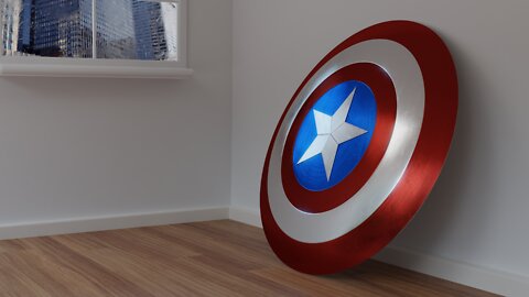 Captain America shield tutorial - blender