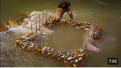 Super Fishing Techniques in the River /