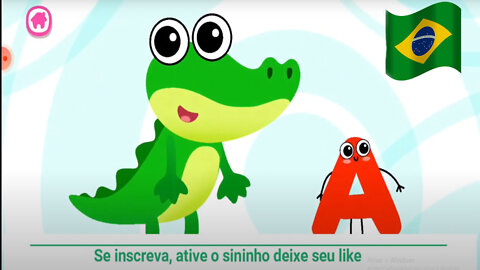 Super Abc Bini Bambini, aprender o alfabeto, letra A