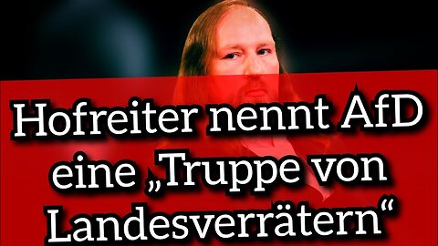 Hofreiter nennt AfD „Truppe von Landesverrätern“@Ignaz Bearth🙈