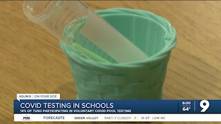 Tucson Unified tracking COVID spread with "pool" testing