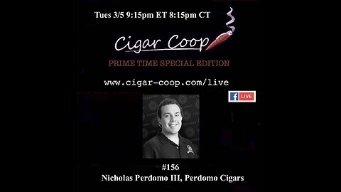 Prime Time Special Edition 156: Nicholas Perdomo III, Perdomo Cigars