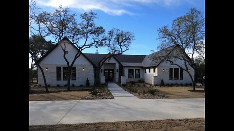 Wanger Custom Home, Belle Oaks Community, Bulverde Tx