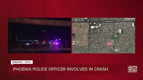 Man critical after dirt bike collides with police SUV in Phoenix