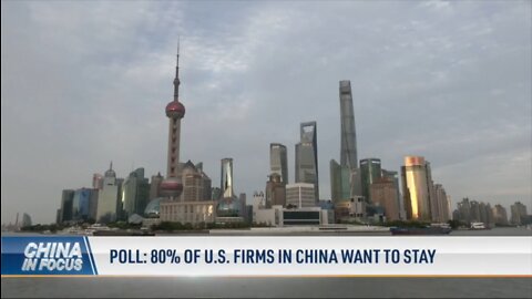 80 percent US companies won’t move out from China