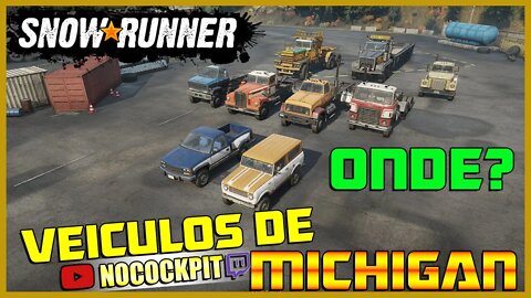 SNOWRUNNER | TODOS OS VEÍCULOS DE MICHIGAN