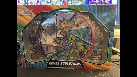 Opening A Pokemon TCG: Eevee Evolutions Premium Collection