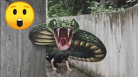 Wall cobra painting