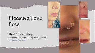 How To Measure Your Nose For A Nose Ring Mystic Moon Shop