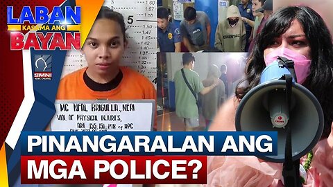 Bahaghari na CPP-NPA, pumunta sa Makati Police para pangaralan ang umano'y nangyari kay Awra?