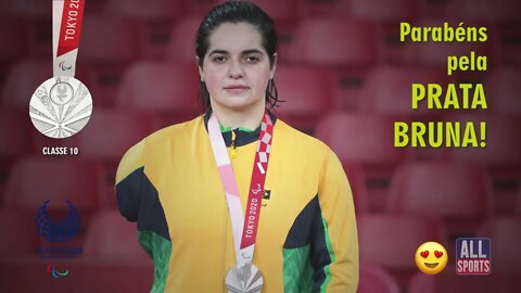 🥈Parabéns pela medalha de prata Bruna Alexandre. Grande conquista.