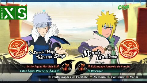 Second Hokage vs Fourth Hokage | Naruto Shippuden Ultimate Ninja Storm 4