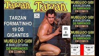 TARZAN FORMATINHO 19 OS GIGANTES #MUSEUDOGIBI #quadrinhos #comics #manga