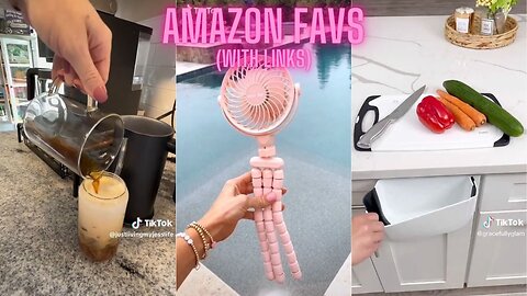 TikTok Amazon Favs Compilation - Amazon Must Haves with Links - Amazon Finds - TikTok Made Me Buy It