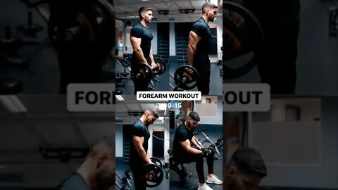 Forearm Workout 🔥 #shorts #workout #workoutmistakes #tranding