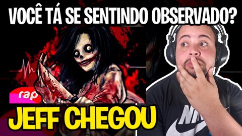 REACT Rap do Jeff The Killer (Creepypasta) - O JEFF CHEGOU | NERD HITS