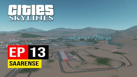 Cities: Skylines - Saarense 13 - Expansão da rede ferroviária.