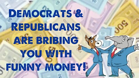 Democrats & Republicans buy votes with $1,400 in Monopoly money