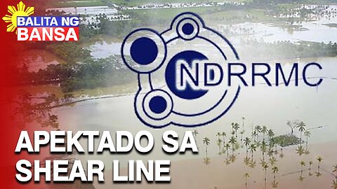 Bilang ng mga apektado sa shear line sa Davao Region at Caraga, halos isang milyon na —NDRRMC