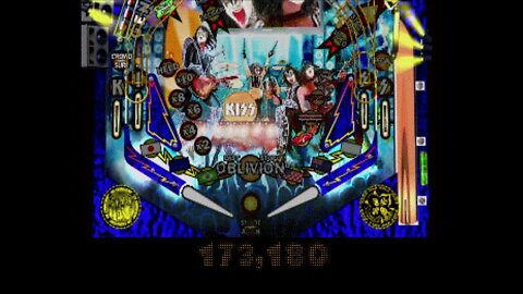 KISS Pinball (USA) - PlayStation - Live com MiSTer FPGA