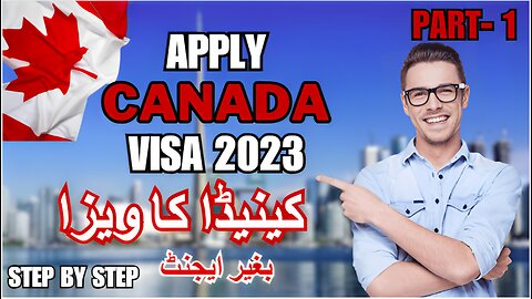 HOW TO APPLY CANADA VISA 2023 | IRCC PORTAL | PART 1.