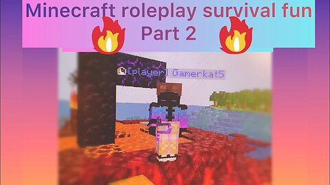 Minecraft Roleplay Survival fun! (2) - exploring the wild