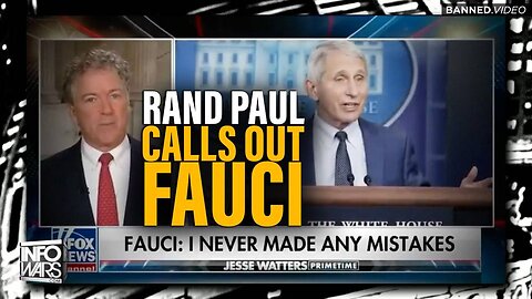 Senator Rand Paul Calls Out Fauci for Crimes Against Humanity