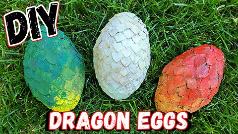 How to Make Dragon Eggs From Cardboard