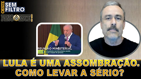 Não dá pra ter expectativa séria sobre esse governo de ficção [GUILHERME FIUZA]