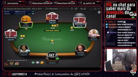 Poker Highlights - Luizftorres quebrando tudo, literalmente.... kkkkkk