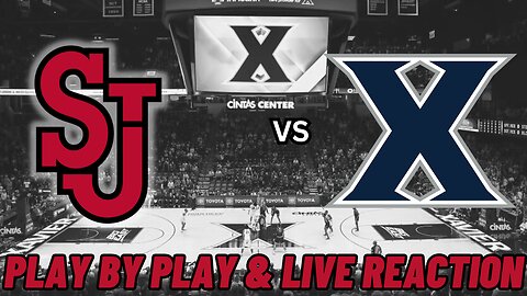 St Johns Red Storm vs Xavier Musketeers Live Reaction | Play by Play | College Basketball