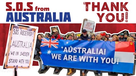 SOS from Australia event - Offical THANK YOU from Australia