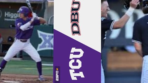 Dallas Baptist vs #20 TCU Highlights | College Baseball