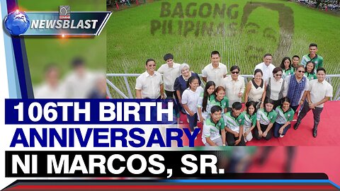 106th Birthday ni Marcos, Sr, ipinagdiwang; PBBM, iginiit na ipagpatuloy ang legasiya ng kanyang ama