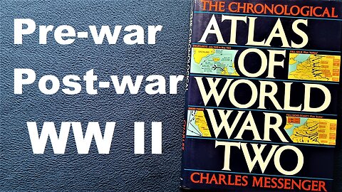 THE CHRONOLOGICAL ATLAS OF WORLD WAR TWO, by CHARLES MESSENGER, 1989, Bloomsbury Pub. Inc, Macmillan