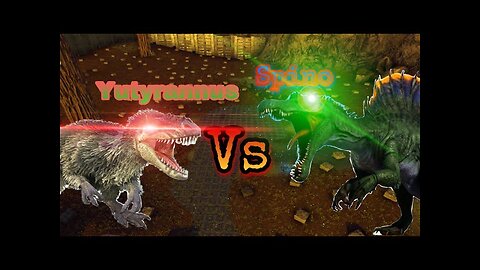 Spino vs stegosaurus/yutyrannus/raptors/+more | ark survival evolved | ark battles