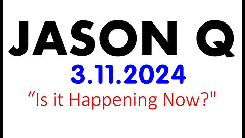 Jason Q SHOCKING News March 11 - Is It Happening Now