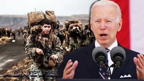 Biden: US to send more land, naval, and aerial forces to Europe.