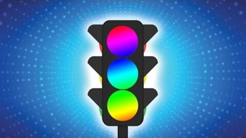 Rainbow Traffic Lights