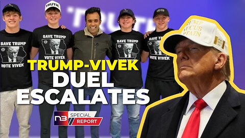 Tempest In A Teapot As Trump, Vivek Spar Ahead Of Iowa (No Big Deal)