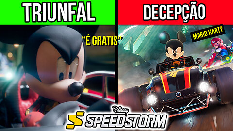 Disney Speedstorm - Mario Kart?! JOGO Triunfal ou Decepção