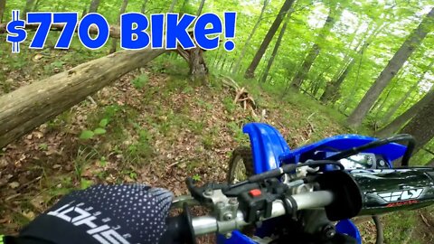 Checking the trails after the thunderstorms | Yamaha WR450f